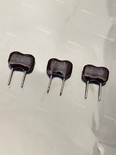 70PF代68PF500VCD银云母电容器
