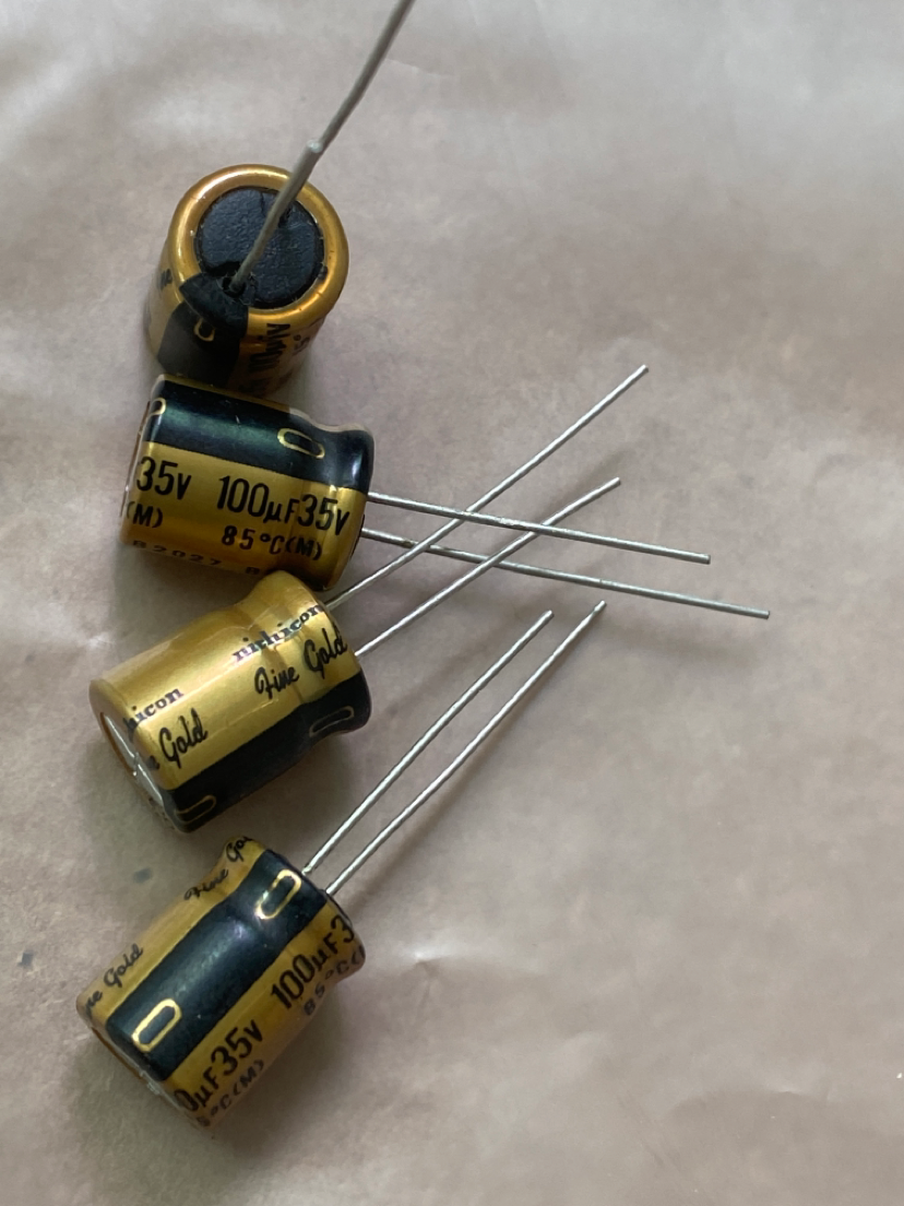 35V100UF发烧电容器FINEGOLD