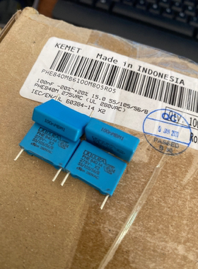 PHE840MB6100MB05R05 275V 100NF/104/0.1UF RIFA安规薄膜电容器