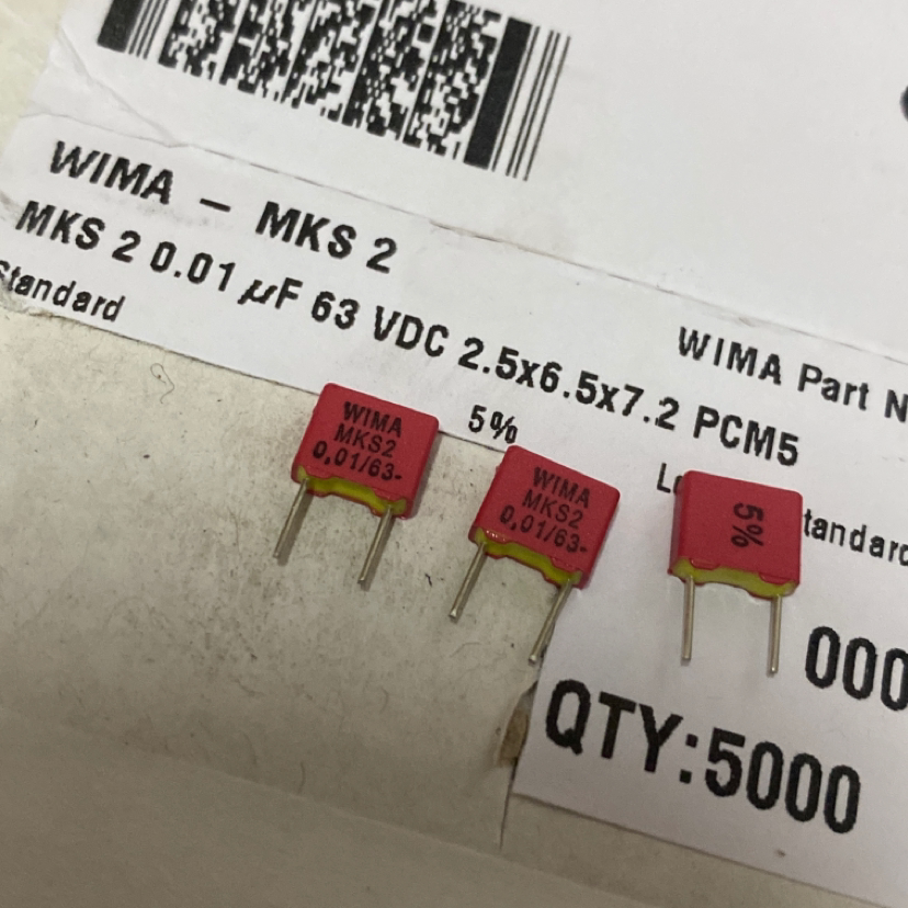 WIMA威马0.01UF/103电容63V