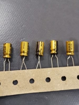 25V47UF 47UF/25V nichicon尼吉康 FG fine gold 铜脚电解电容器
