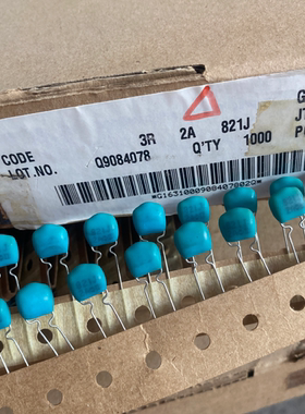 铜脚100v 821/820PF/82P 日本TAITSU仙童 软壳音频薄膜电容器 P5