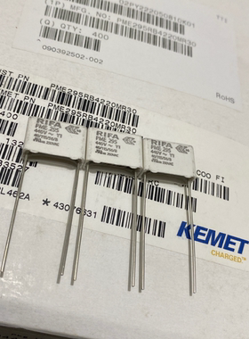 PME295RB4220MR30 440V 2N2/2200PF Y1RIFA薄膜222电容器 KEMET