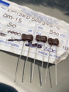 美国SAHA 50PF可代 47PF 500v 银云母电容器