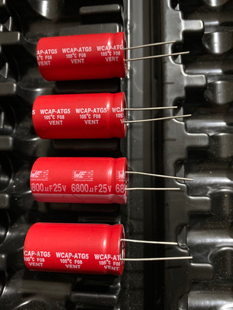 电容 25V6800UF  进口 音频电解电容器 6800uf/25v