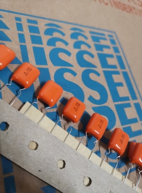 NIS/ NISSEI 日精 100V 683 0.068UF 68NF 橙色APS音频薄膜电容器