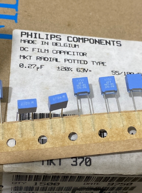 63V 274 0.27UF VISHAY BC,PH标 MKT370系薄膜电容器