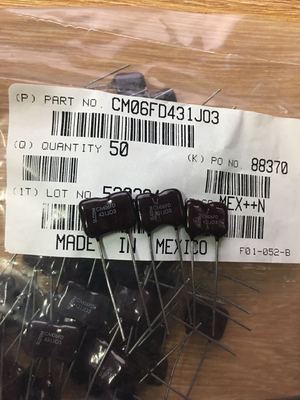 cm06fd431j03美国cdm银云母电容