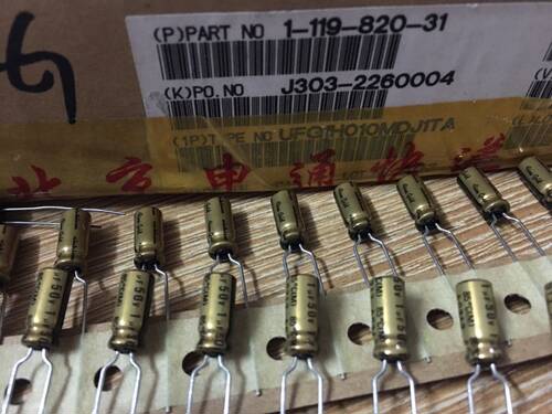 尼吉康 nichicon （fine gold）FG 50V1UF 1UF 50V音频电解电容器