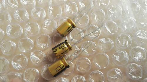 50V47UF 47UF/50V 尼吉康 nichicon（fine gold）FG 电解电容器