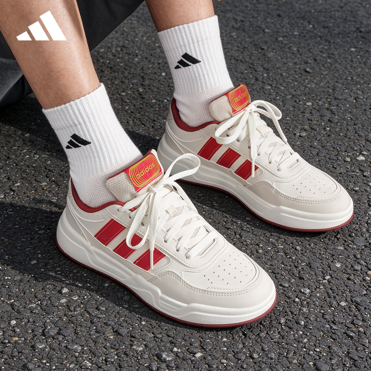 adidas阿迪达斯男鞋板鞋秋冬季新品女鞋低帮复古运动休闲鞋KI1502