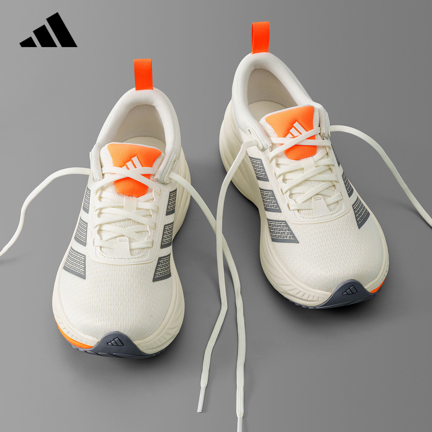 adidas阿迪达斯官方正品运动鞋男鞋女鞋秋季新款透气跑步鞋KJ4607