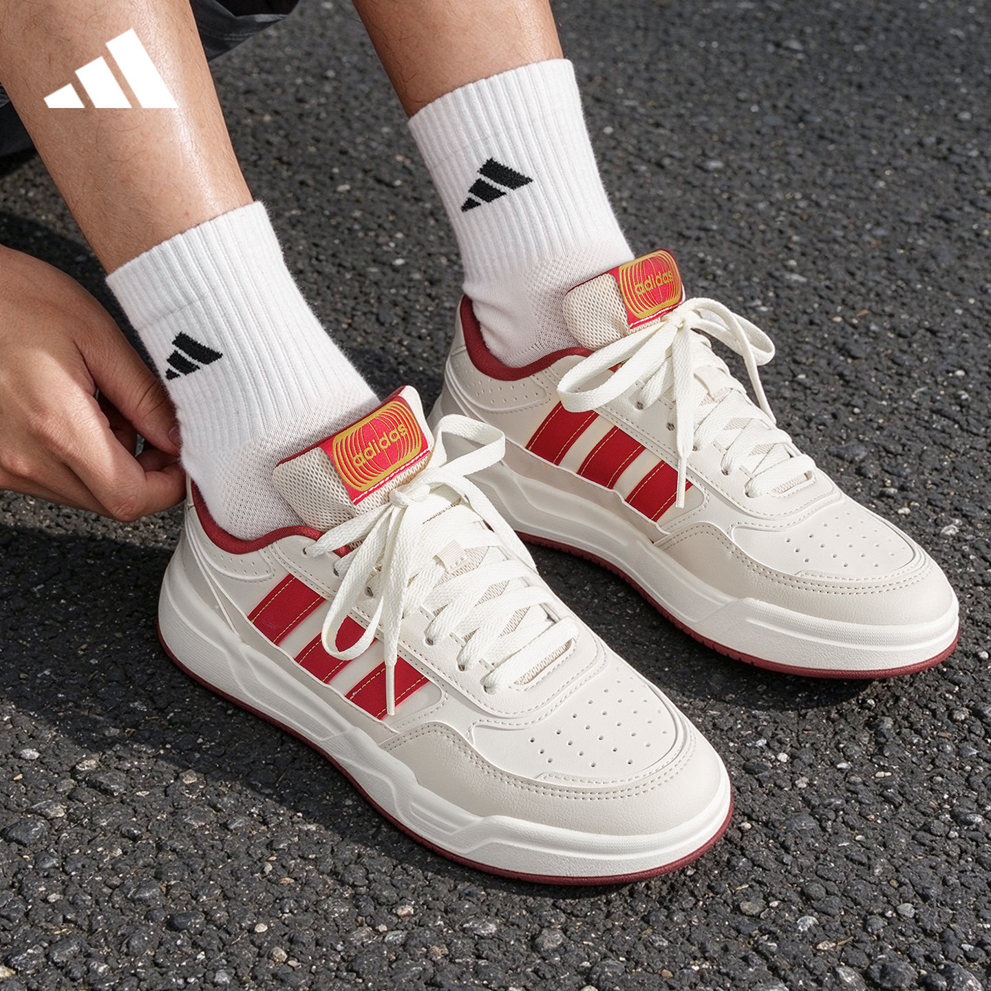 adidas阿迪达斯男鞋女鞋秋冬季新品板鞋低帮复古运动休闲鞋KI1502
