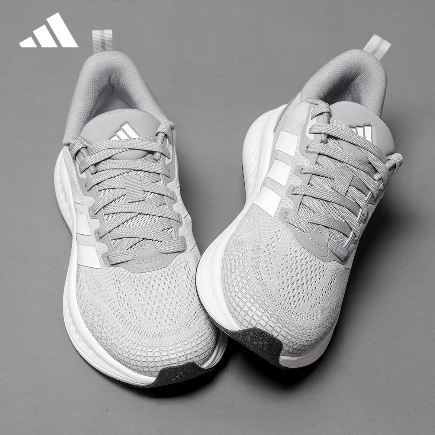 adidas阿迪达斯官方正品男鞋女鞋夏季新款跑步鞋网面运动鞋KZ6674