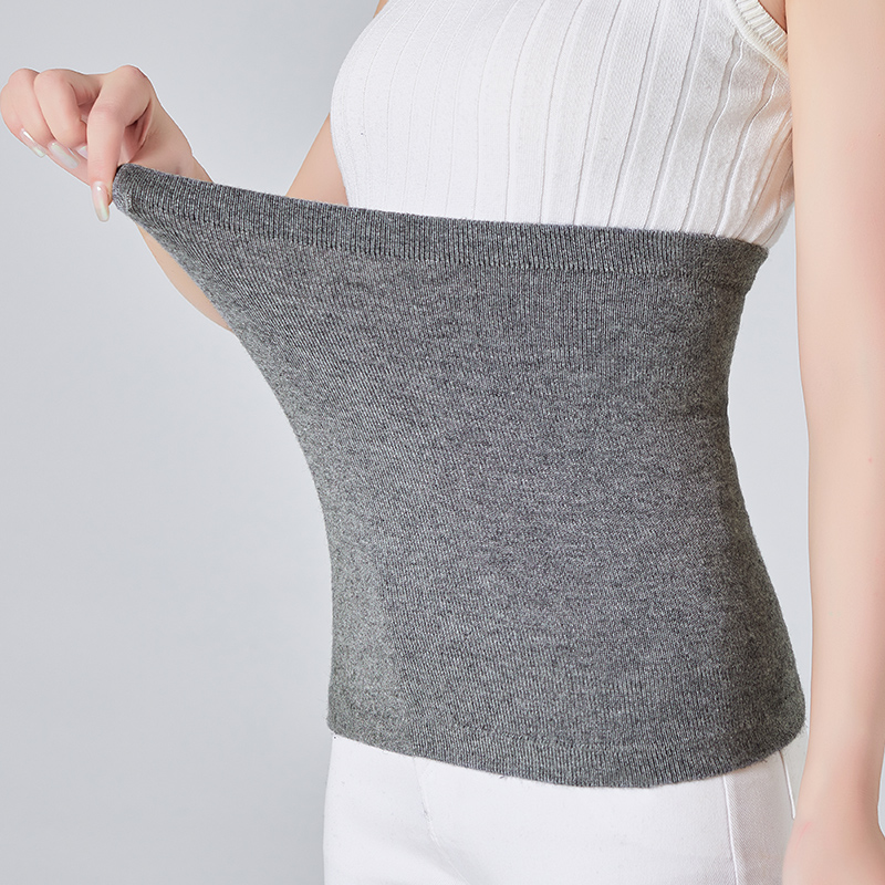 护腰带保暖腰部护胃护肚子防着凉羊毛线男女老年人腹部腰围加绒套