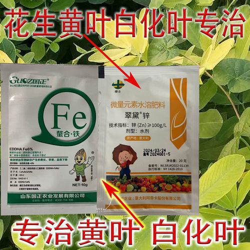 进口配方叶肥螯合锌铁大全
