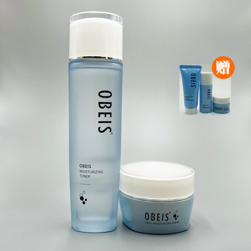 欧贝斯水平衡补水柔肤液精华霜