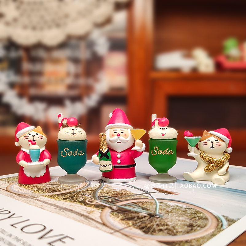 可爱猫咪桌面摆件生日礼物