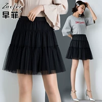 Летняя юбка, мини-юбка, в корейском стиле, А-силуэт