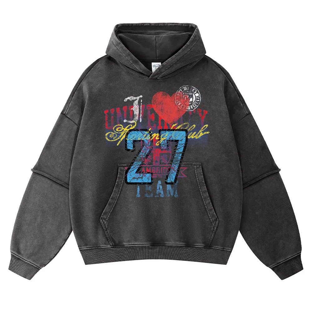 2025 Hoodie Sportswear Digital Fun Pattern Hoodie