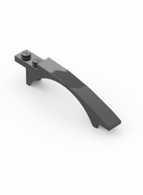 乐高LEGO 黑色 50967 4288446 6096712 6289822 8x1 弧形砖