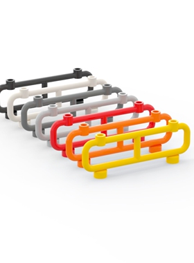 LEGO乐高 2486  1x8x2 围栏护栏 栅栏 黄色4189225