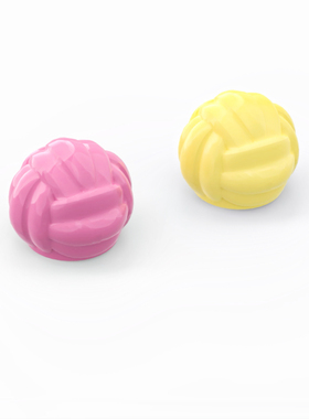 LEGO乐高 毛线球6900 深粉 亮浅黄色 6509764 6522800 人仔手持件