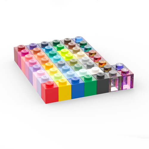 透明白色乐高LEGO3005基础砖