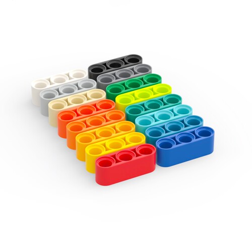 乐高LEGO325231x3孔臂梁