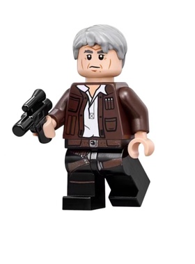 乐高 LEGO 星球大战 人仔 SW841 老年 汉索罗 含武器 75192 75180