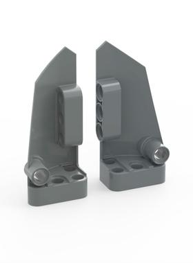 LEGO乐高科技面板 64683 64391 3x7 3 4号 深灰色