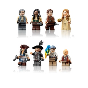 LEGO乐高 10365杰克船长加勒比海盗船黑珍珠号人仔