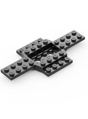 LEGO乐高 黑色28324 6170384 6x12 汽车底板车架