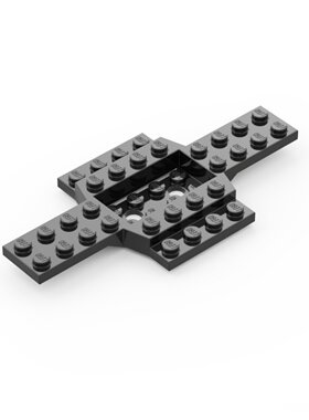 LEGO乐高 黑色28324 6170384 6x12 汽车底板车架