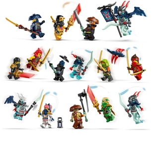 LEGO乐高 幻影忍者人仔71843 71844 71845 杰凯寇赞弗拉克