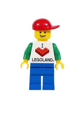 LEGO乐高乐园限定人仔LLP006 legoland人仔身体973pb1941c01