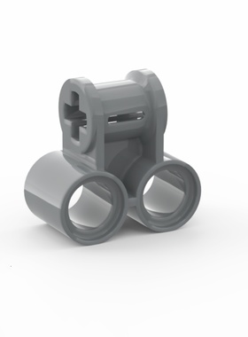 LEGO乐高 32291 十字轴栓 连接件 深灰色6280395