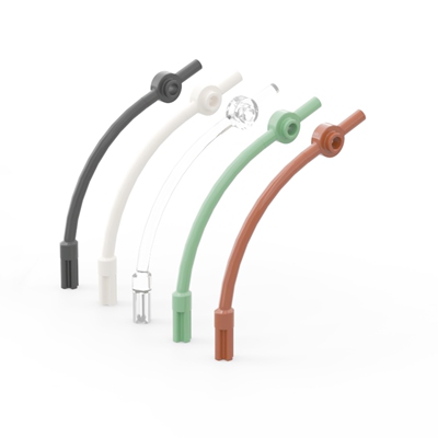 乐高4042撑杆长杆人仔支撑弯曲