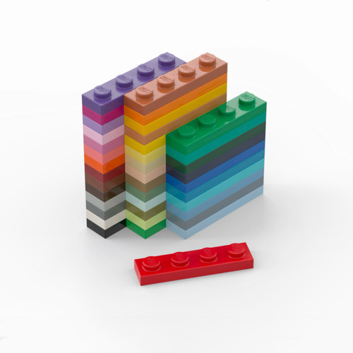 乐高LEGO37101x4基础板