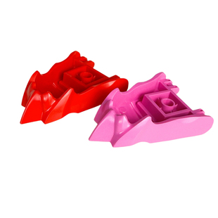 LEGO乐高 80017 幻影忍者机甲龙头 带铰链板 红色6549415 深粉