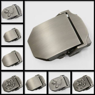 帆布皮带扣头平滑扳扣男女腰带扣头自动扣皮带头裤带头金属压扣