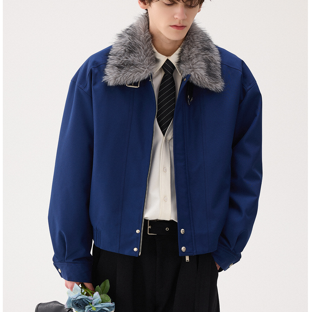 MY207P140男装冬季高级感加厚毛领防风棉服男士外套保暖潮棉衣，男装棉衣，星座1115（原A403）