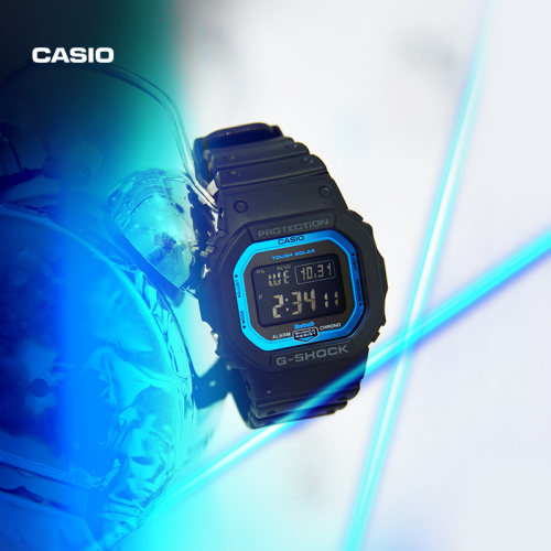 卡西欧GW-B5600小方块太阳能手表