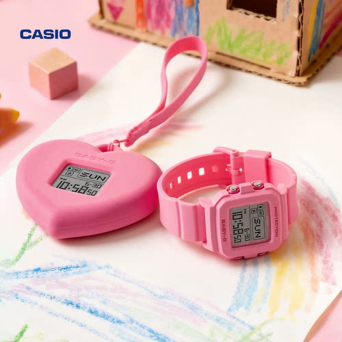 甜酷配色心形表架防震防水