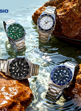 卡西欧官方旗舰店MTD-135D潜水员复古时尚指针运动手表男CASIO