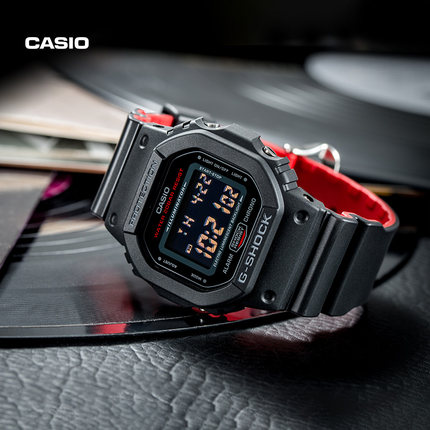 【圣诞礼物】casio旗舰店DW-5600UHR小方块男士手表卡西欧G-SHOCK
