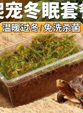 乌龟冬眠沙天然细河沙甲鱼螃蟹爬虫冬眠沙下蛋孵化专用沙鱼缸造景