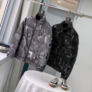 三防免洗 立领男士 90白鸭绒 时尚 羽绒服F945 冬季 镭射激光纹理