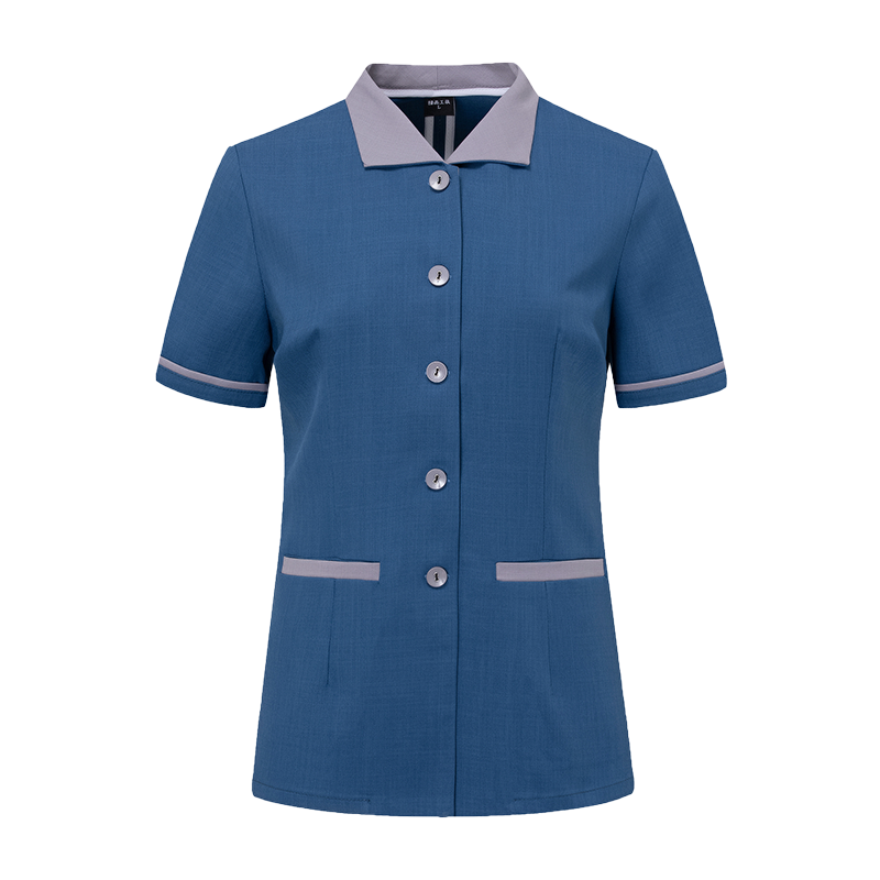 酒店客房保潔工作服夏裝短袖物業(yè)阿姨樓層清潔員工裝服務(wù)商場超市