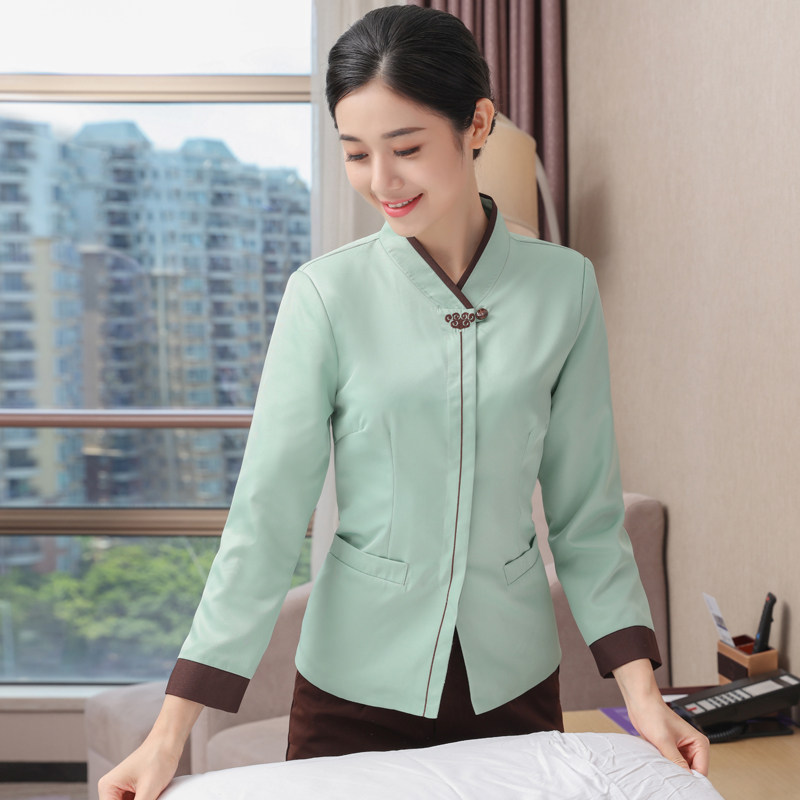 民宿宾馆阿姨清洁员工装长袖